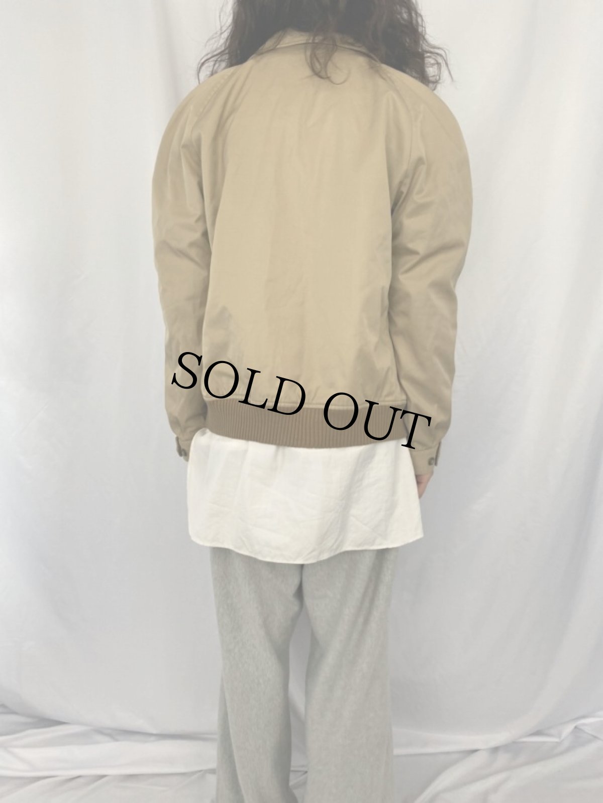 画像4: 80〜90's Burberrys コットンスウィングトップ (4)