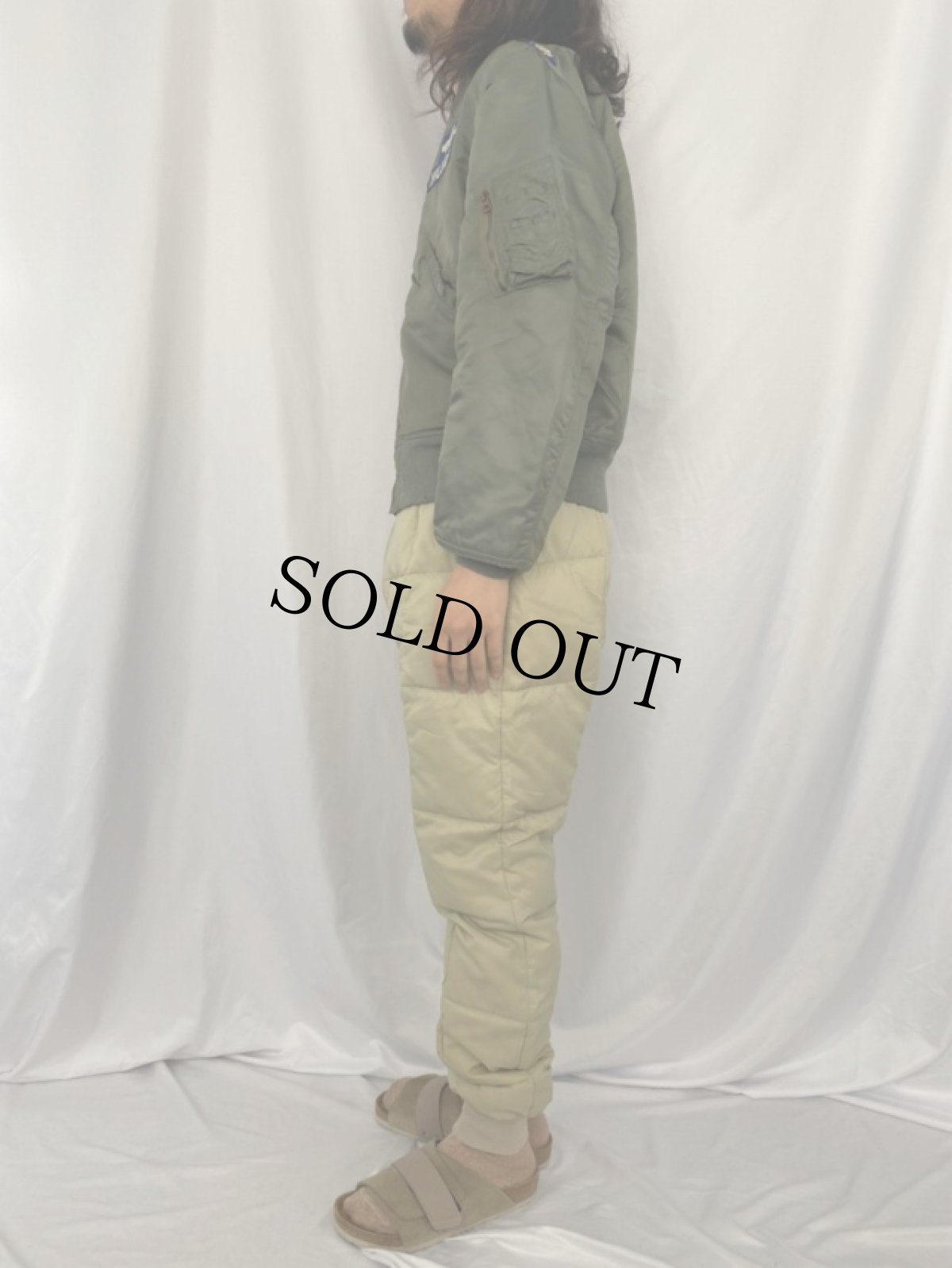 画像4: 60's U.S.AIR FORCE L-2B フライトジャケット パッチ付き MEDIUM (4)