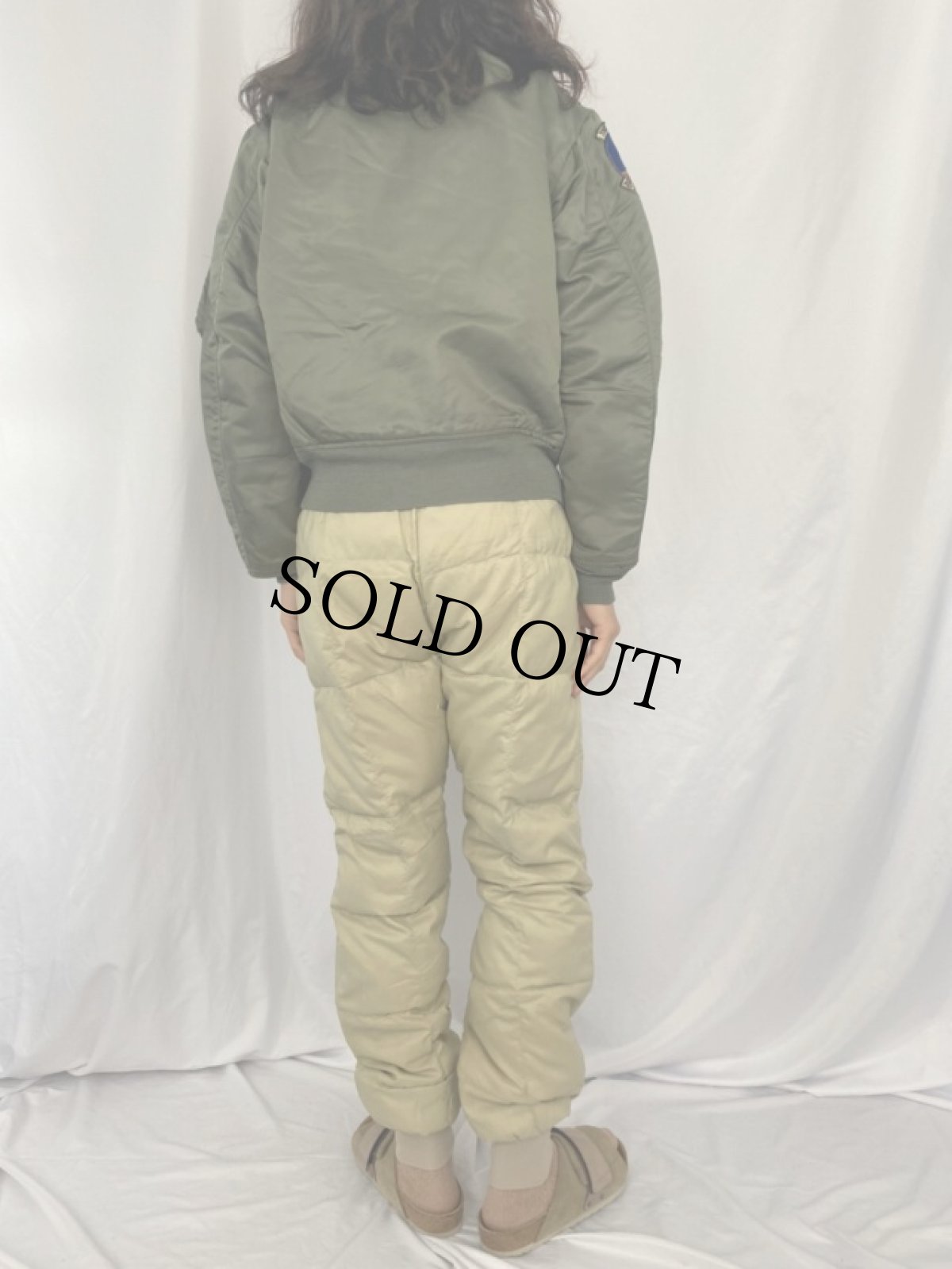 画像5: 60's U.S.AIR FORCE L-2B フライトジャケット パッチ付き MEDIUM (5)