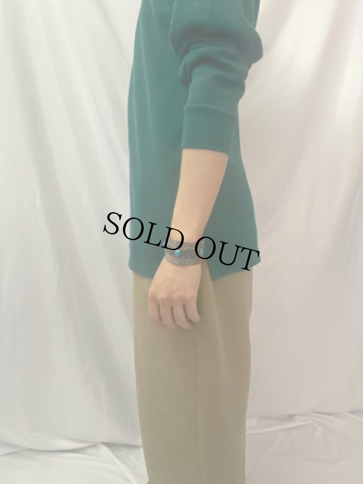 画像2: SILVER 950 民族柄 シルバーバングル (2)