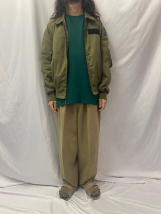 画像2: 80's U.S.ARMY ノ－メックス ヘリクルーフライトジャケット パッチ付き X-LARGE LONG (2)