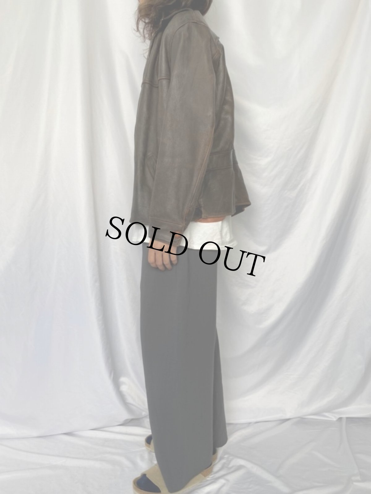 画像3: 40〜50's Mid Western Sport Togs レザージャケット (3)