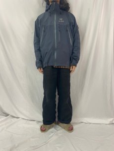 画像2: 2000's Arc'teryx ALPHA SV GORE-TEX XCR ナイロンジャケット (2)