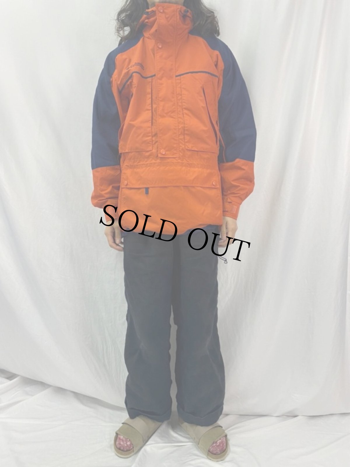 画像2: Columbia ナイロンマウンテンパーカー L (2)