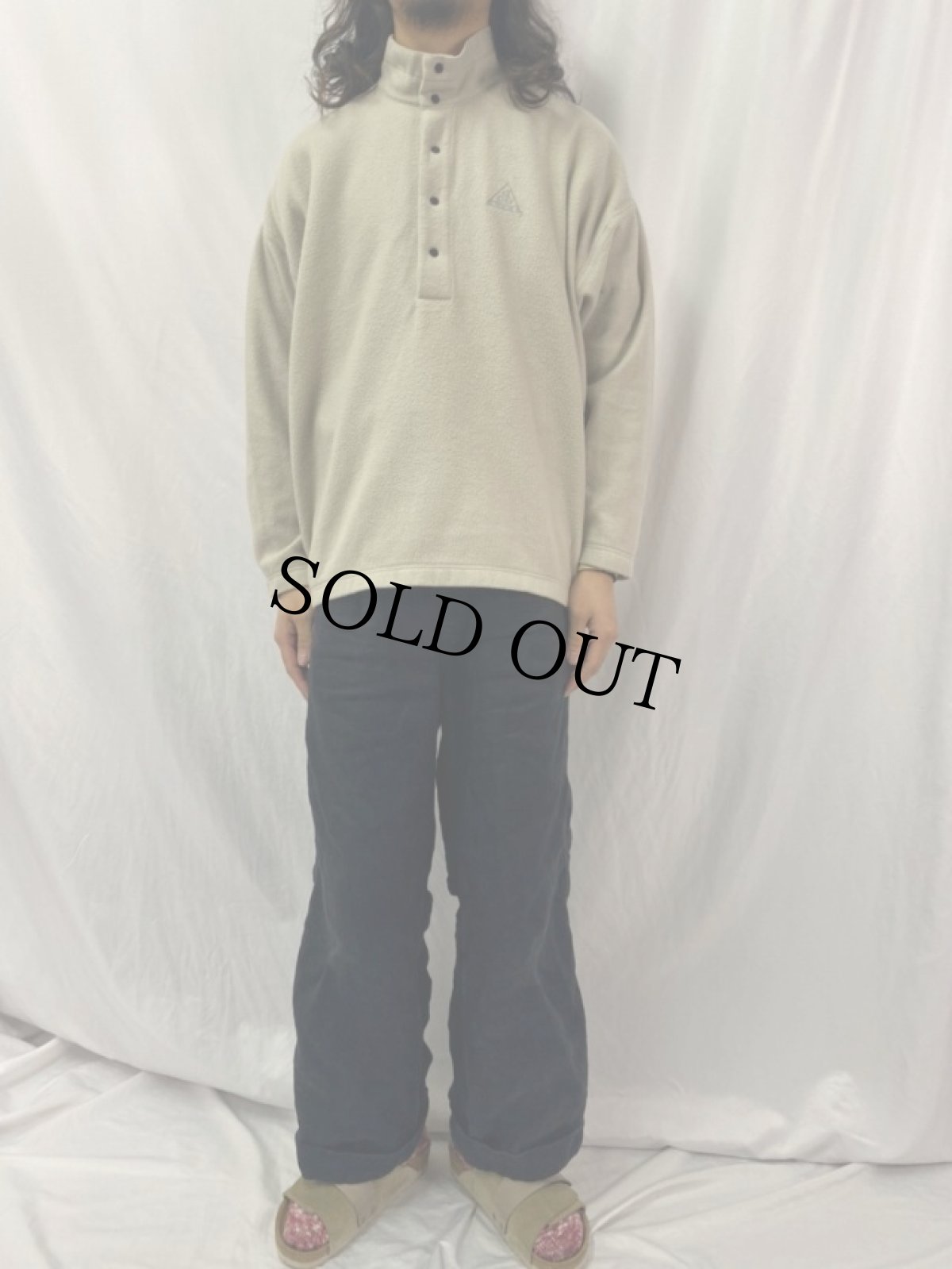 画像2: 90's NIKE ACG 犬タグ "QUALITY COMFORT" プルオーバーフリースカットソー L (2)