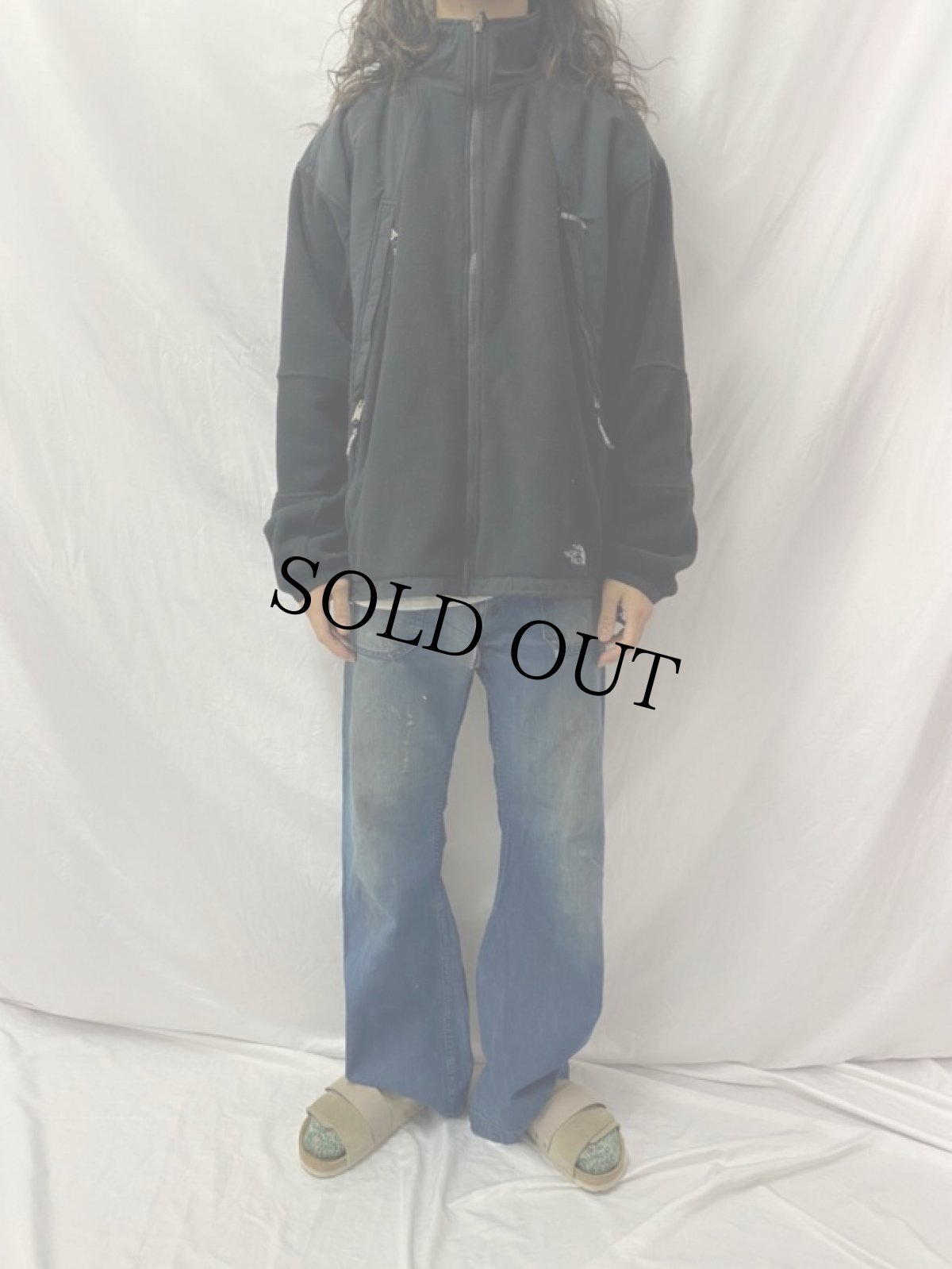 画像2: 90's THE NORTH FACE "POLARTEC" フリースジャケット XL (2)