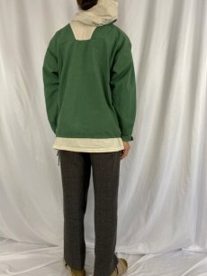 画像4: 90's J.CREW ツートーン コットンアノラックパーカー S (4)