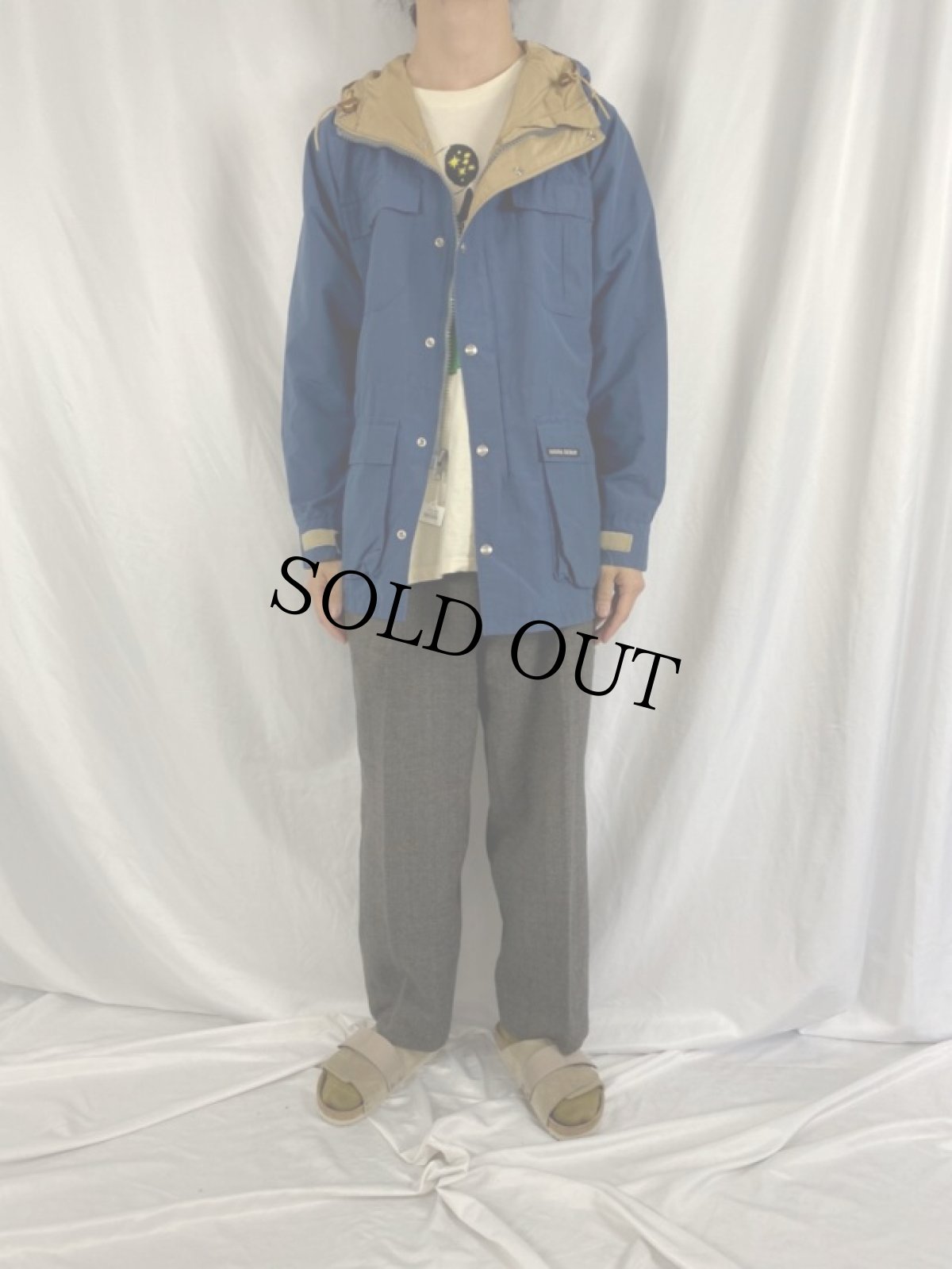 画像2: 80〜90's SIERRA DESIGNS 60/40クロス マウンテンパーカー M (2)