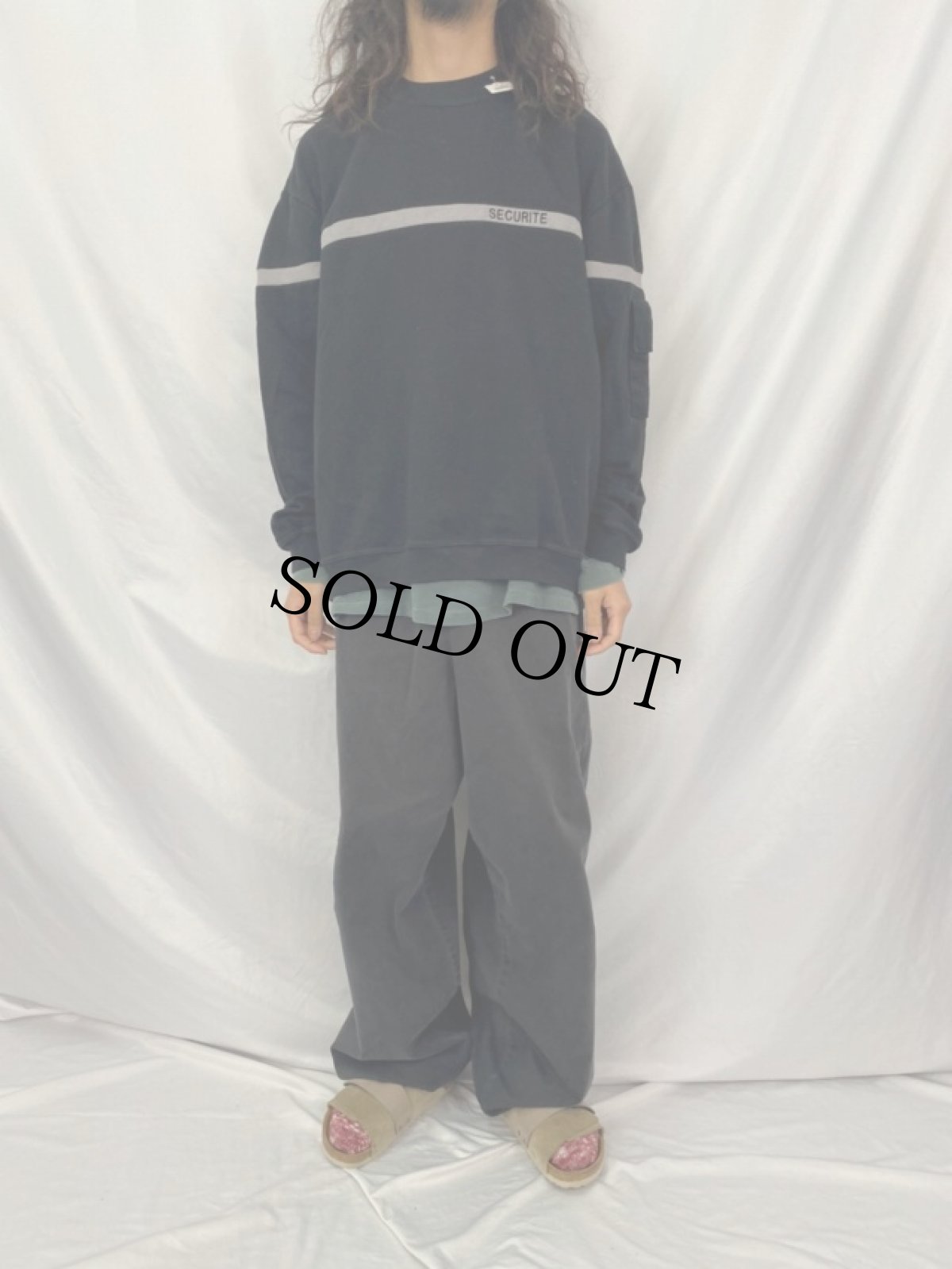 画像2: EURO "SECURITE" セキュリティースウェット XXL (2)