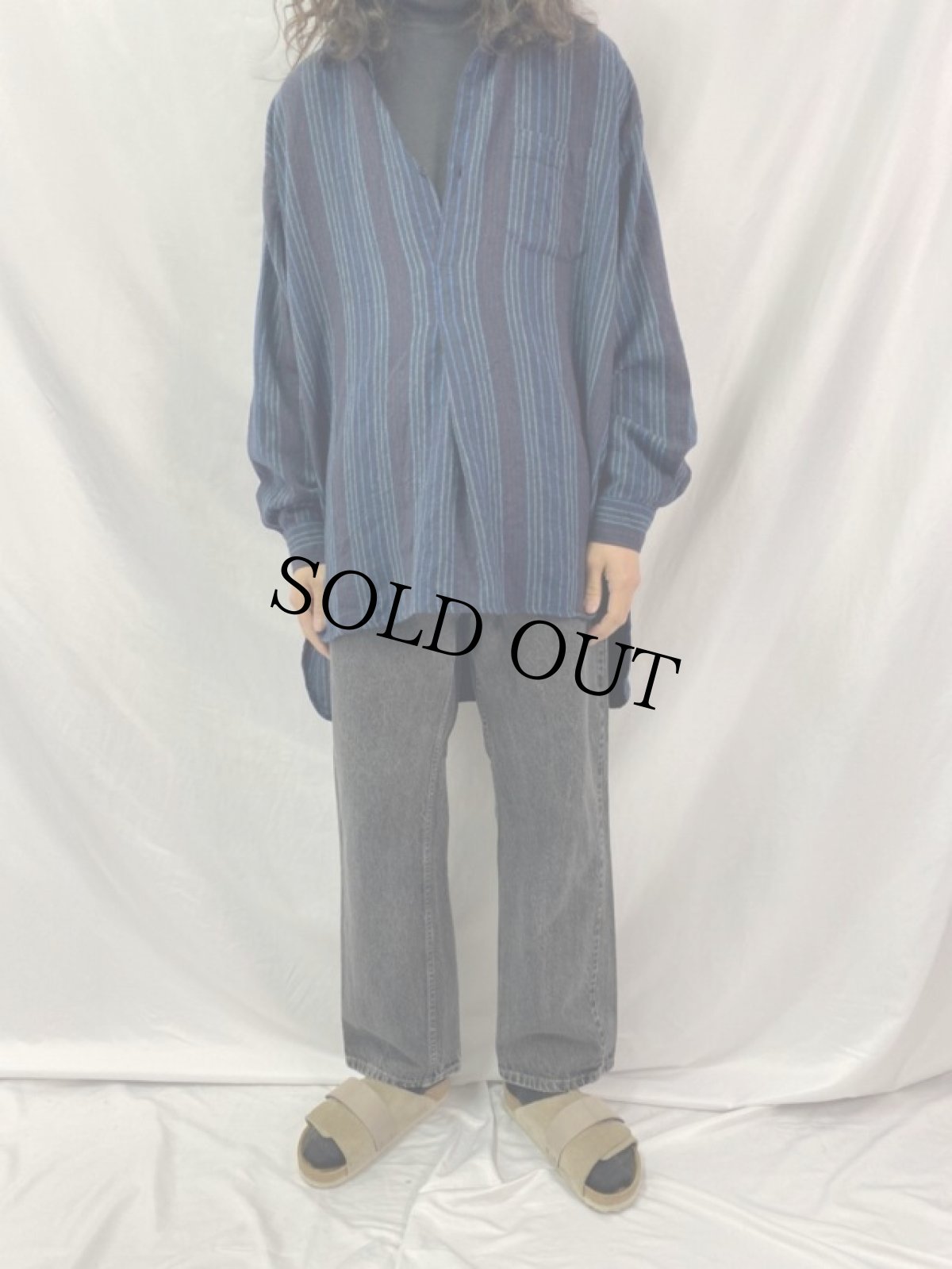 画像2: 90's Levi's 517 USA製 ブラックデニムパンツ W35 (2)