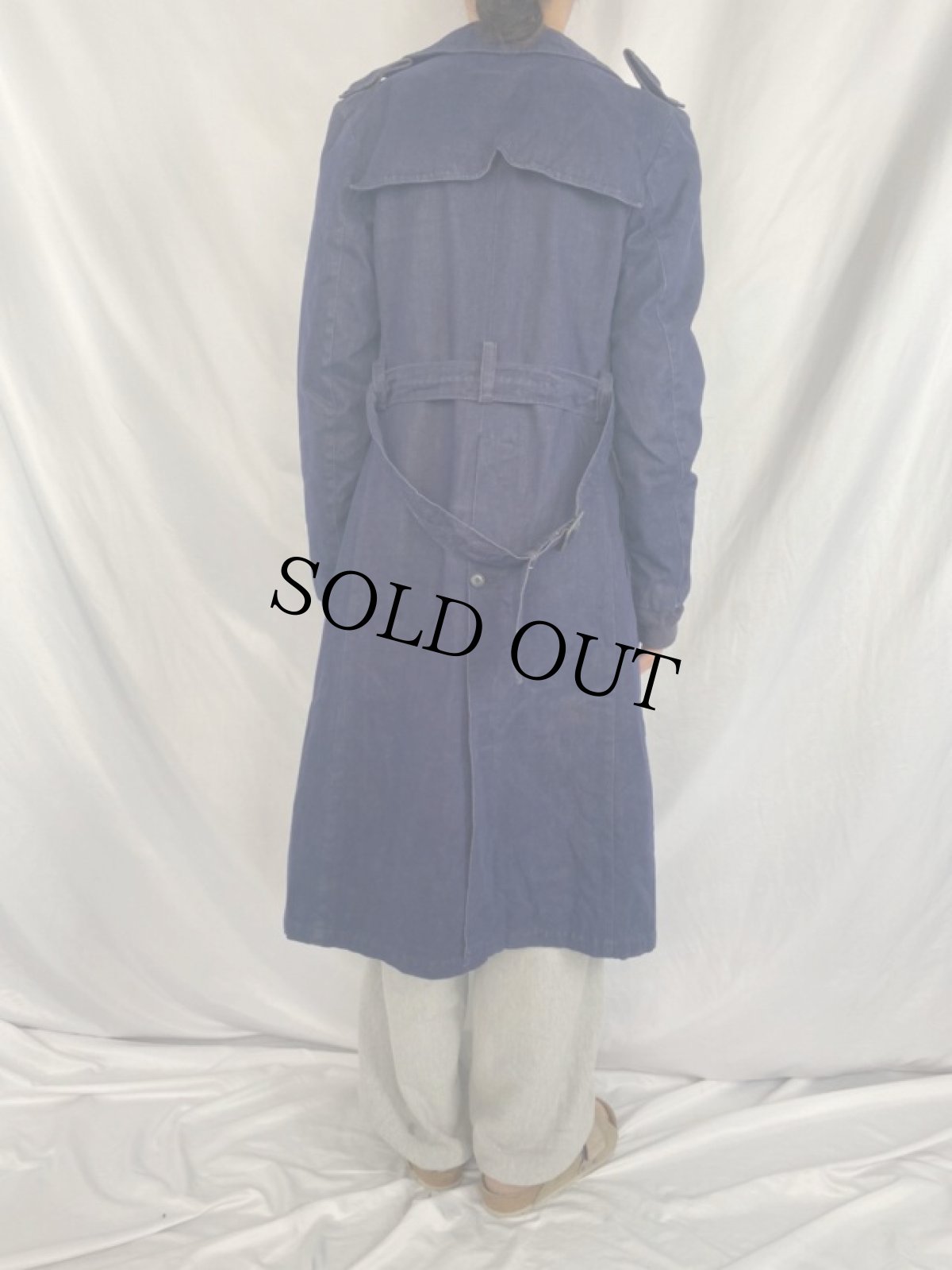 画像5: EURO デニムトレンチコート (5)