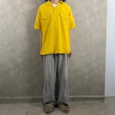 画像3: 60's SERVICE BOWLING SHIRT チェーン刺繡 ボーリングシャツ  (3)