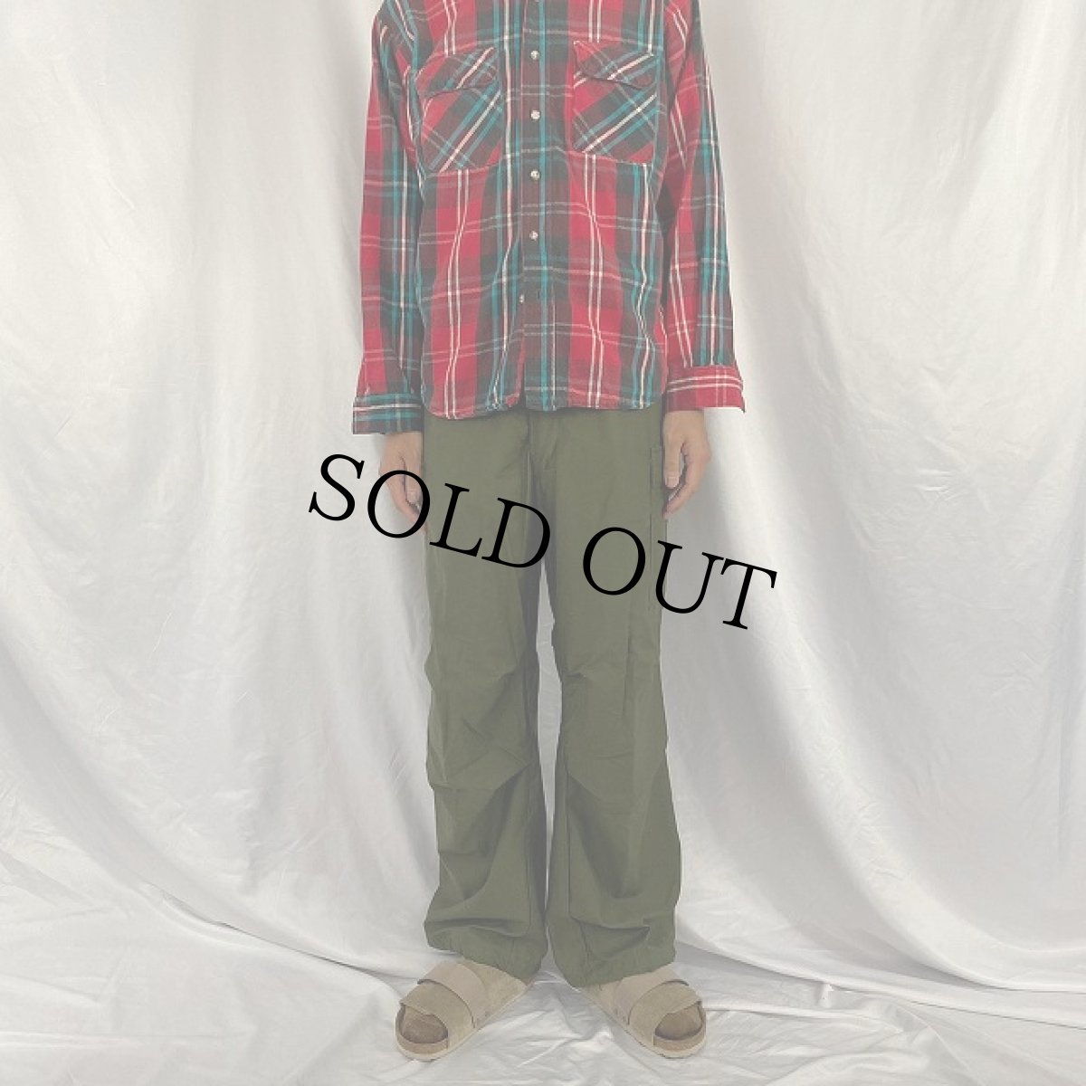 画像2: 70's U.S.MILITARY M-65 フィールドパンツ DEADSTOCK MEDIUM-REGULAR (2)