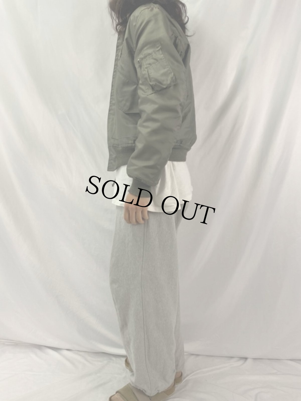 画像3: 90's  U.S.AIR FORCE CWU-36/P フライトジャケット M (3)