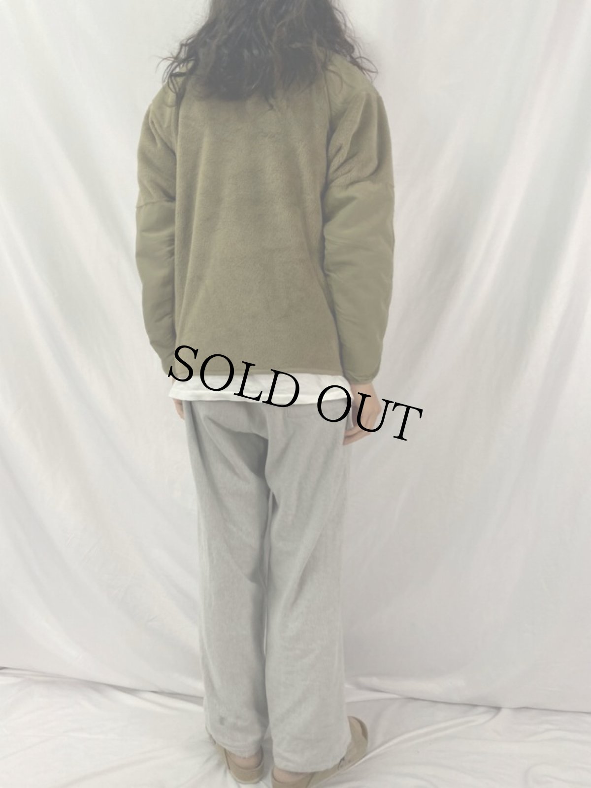 画像4: U.S.MILITARY ECWCS GEN3 Cold Weather コヨーテフリースジャケット SMALL-REGULLAR (4)