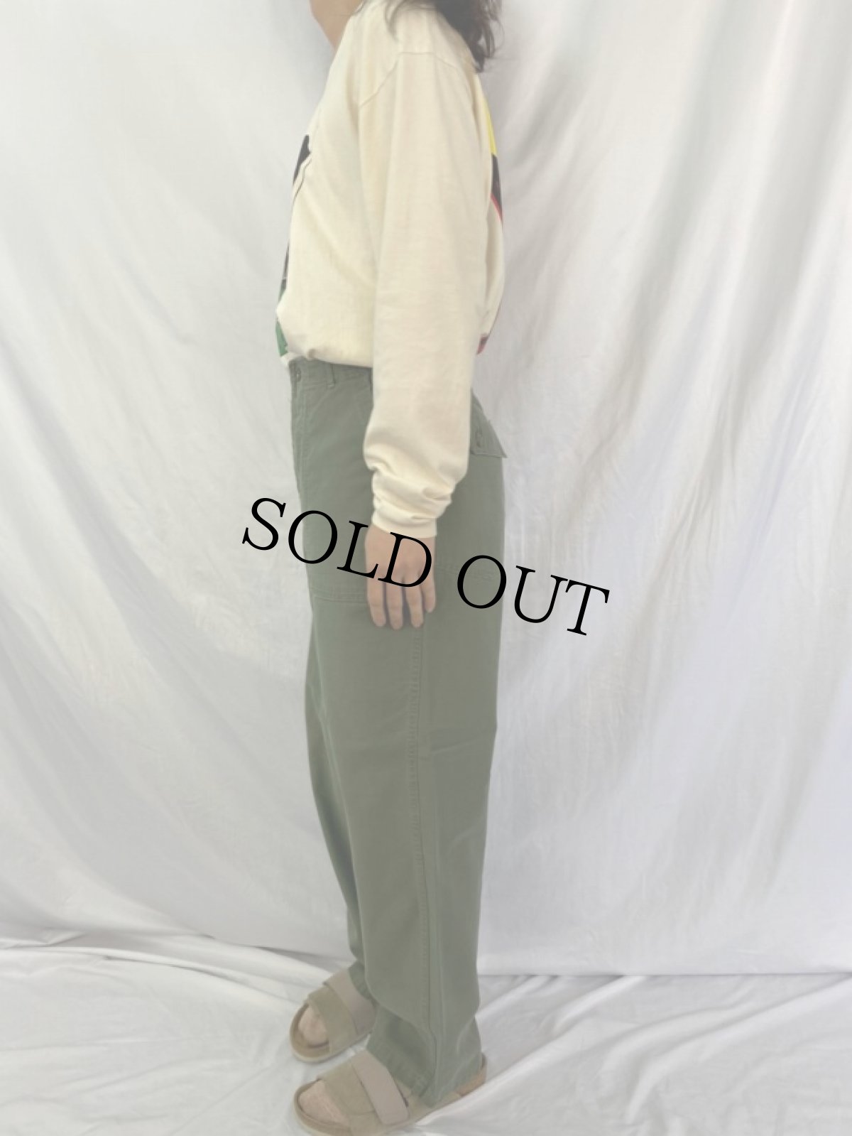 画像3: 50's U.S.ARMY ベイカーパンツ W32 (3)