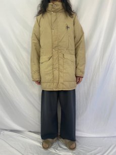 画像2: 70's THE NORTH FACE 茶タグ コットンナイロン ダウンジャケット L (2)