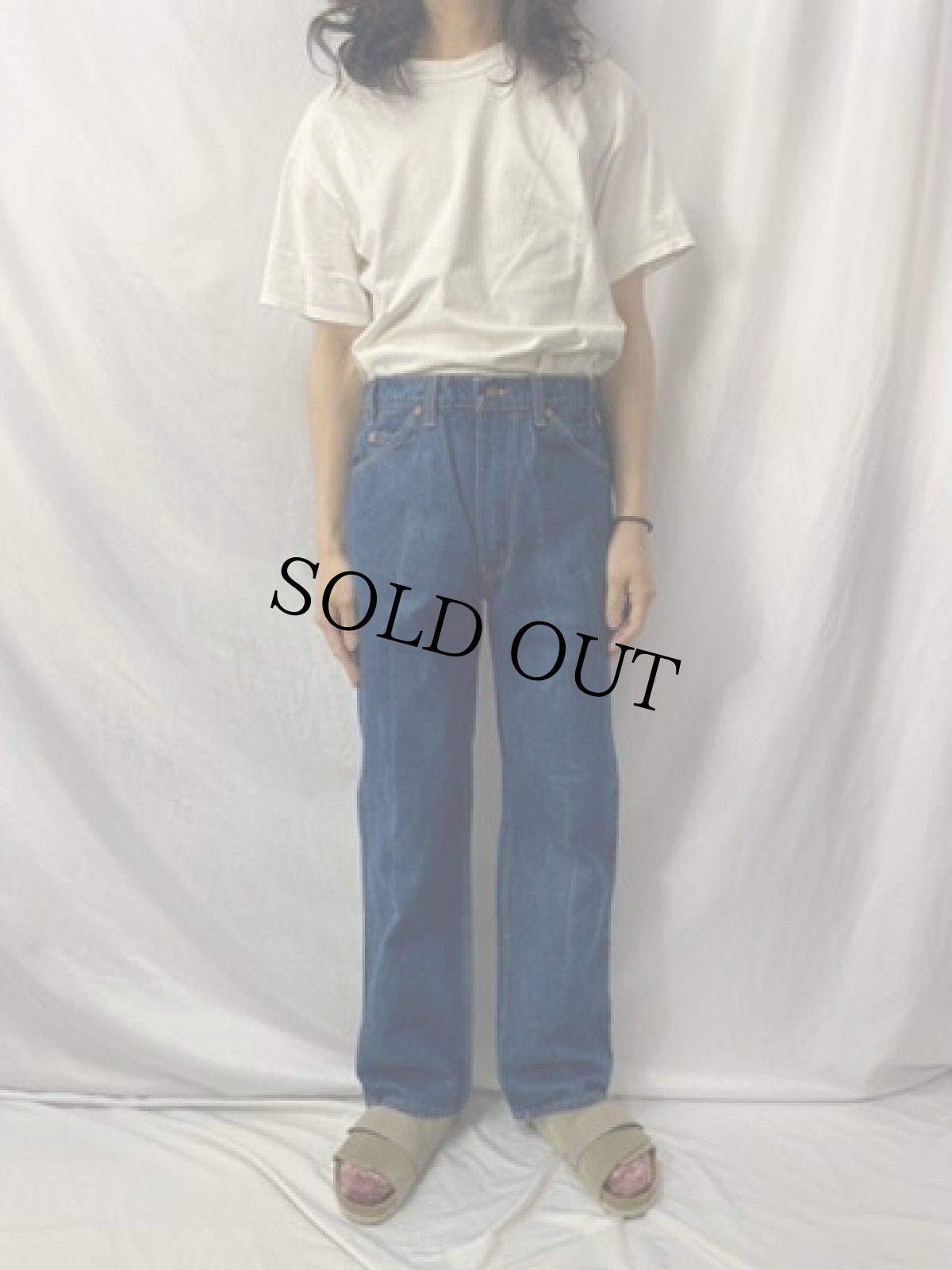 画像2: 90's Levi's 517 USA製 デニムパンツ W32 (2)