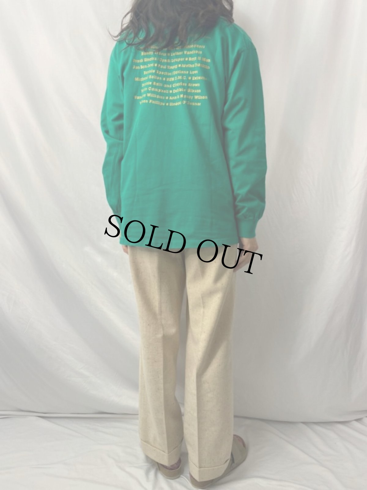 画像4: 1992 Keith Haring "The 2nd Special Olympics Christmas Album" USA製 アートプリントロンT XL (4)