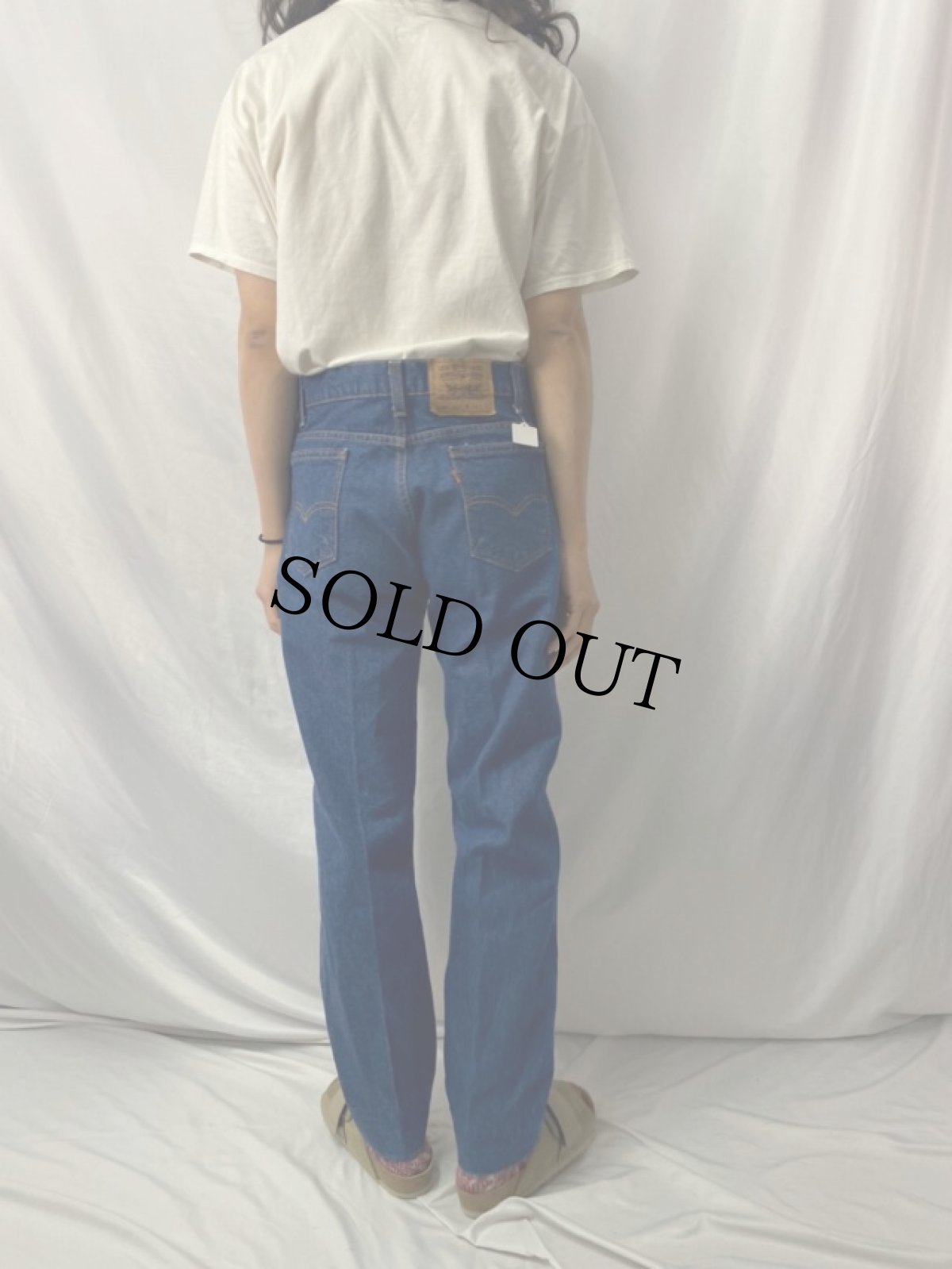 画像4: 90's Levi's 505 "REGULAR FIT STRAIGHT LEG" USA製 オレンジタブ  デニムパンツ W35 (4)