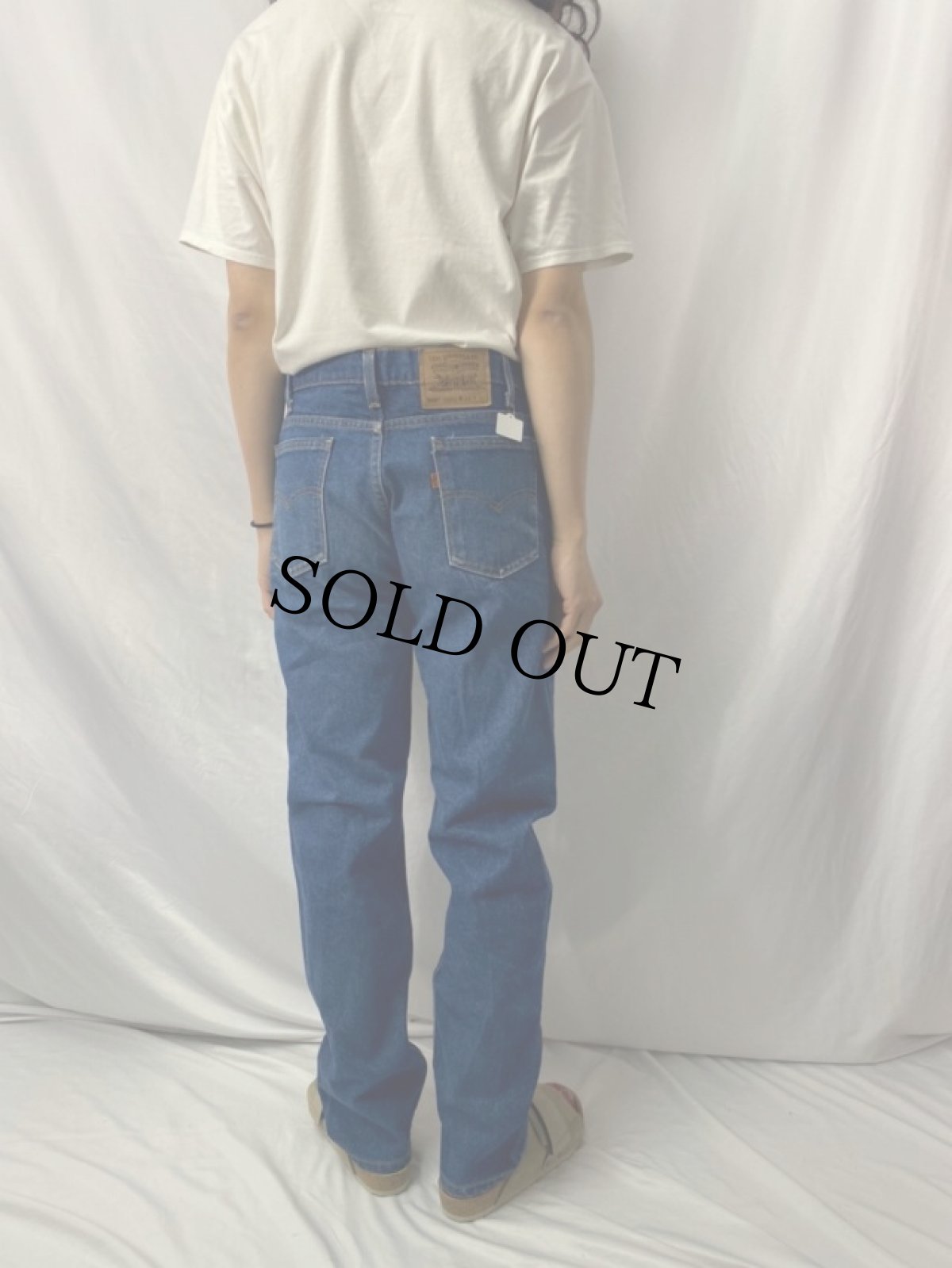 画像4: 90's Levi's 505 "REGULAR FIT STRAIGHT LEG" USA製 オレンジタブ デニムパンツ W36 (4)