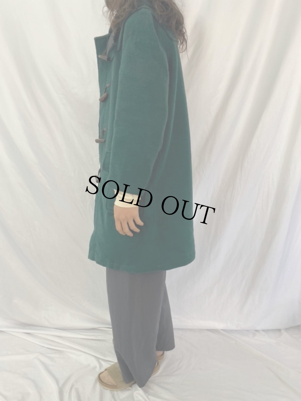 画像3: 80〜90's Burberrys ENGLAND製 ウールダッフルコート (3)