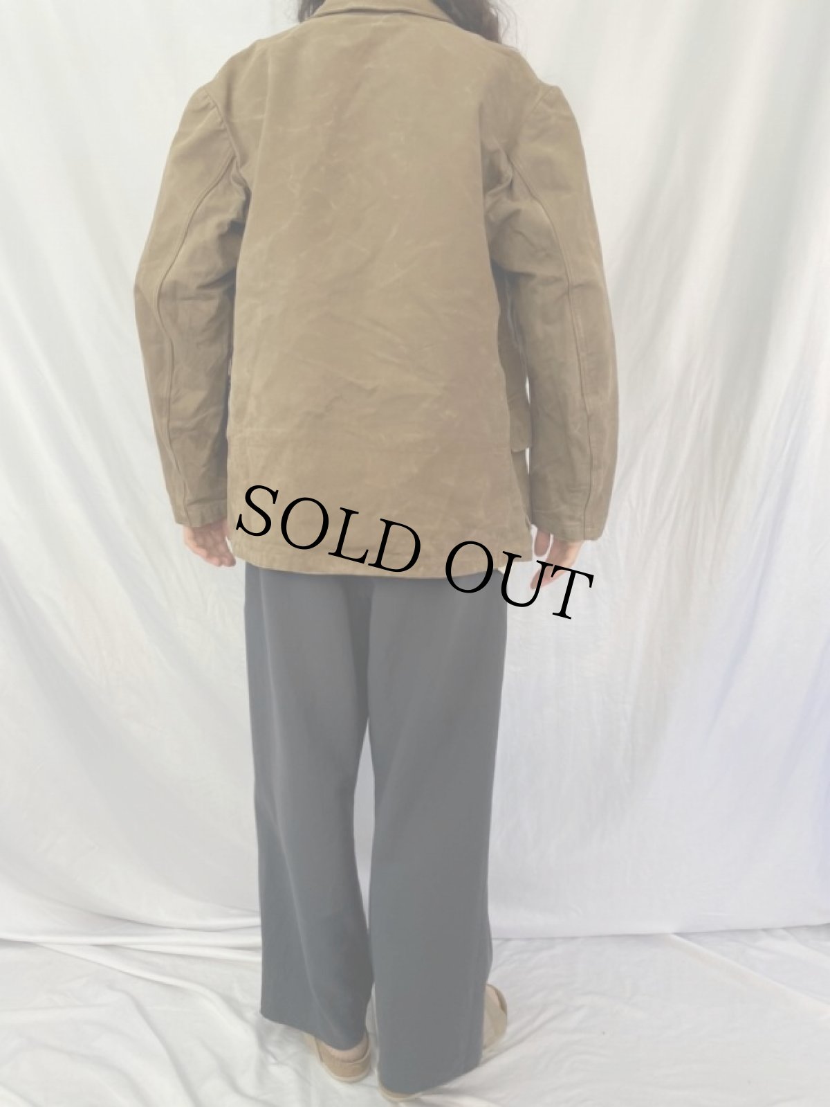 画像4: 50's toile dickson 動物ボタン ダックハンティングジャケット (4)