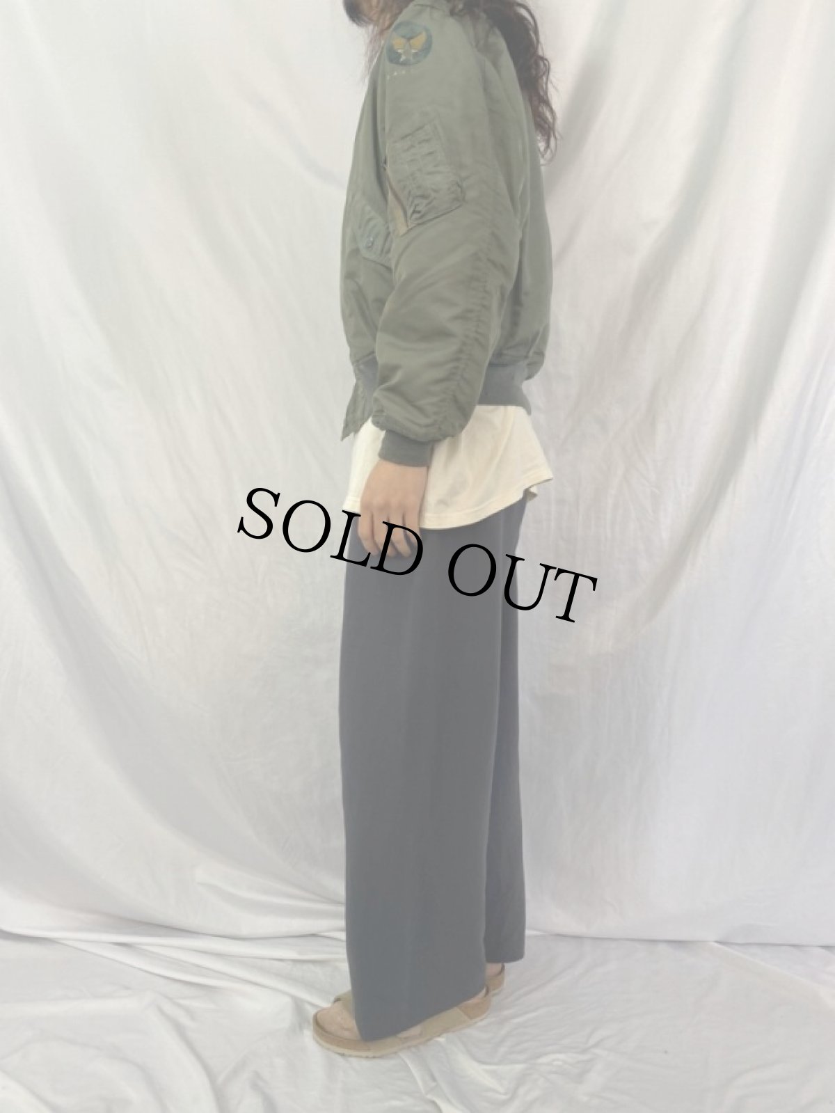 画像4: 60's U.S.AIR FORCE L-2B "TYPE D" フライトジャケット LARGE (4)