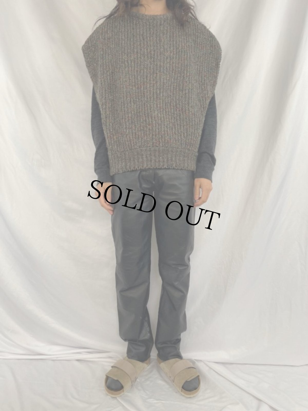 画像2: jamiepage レザーパンツ W30 (2)