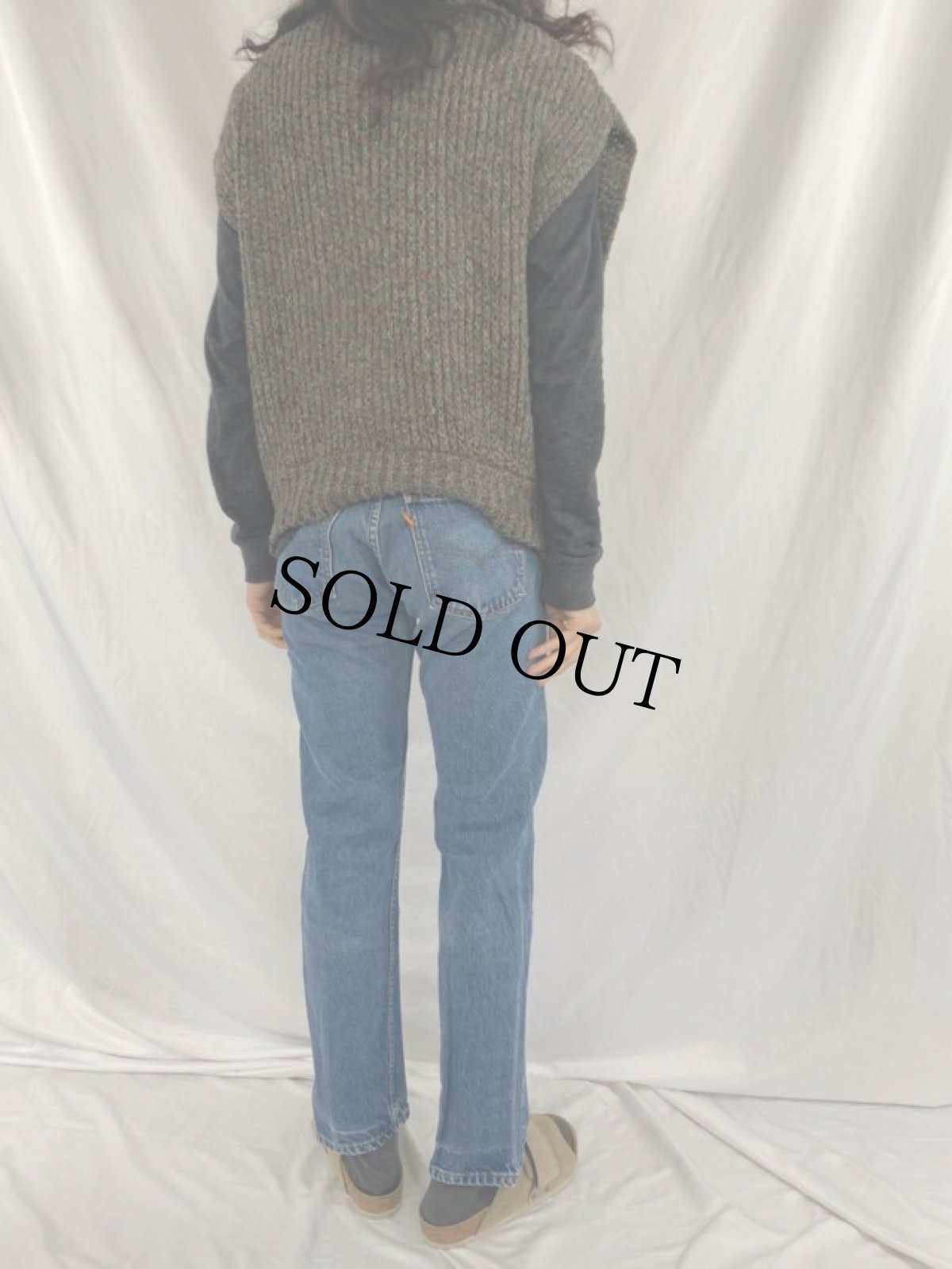 画像4: 80's Levi's 505 オレンジタブ デニムパンツ W31 (4)