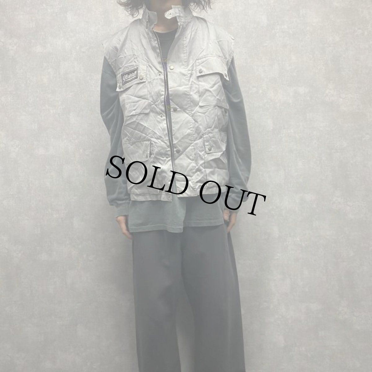 画像2: Belstaff ナイロンベスト XL (2)