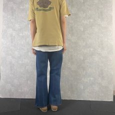 画像4: 80's Levi's 646-0217  ブランクタブ フレアデニムパンツ W34 (4)