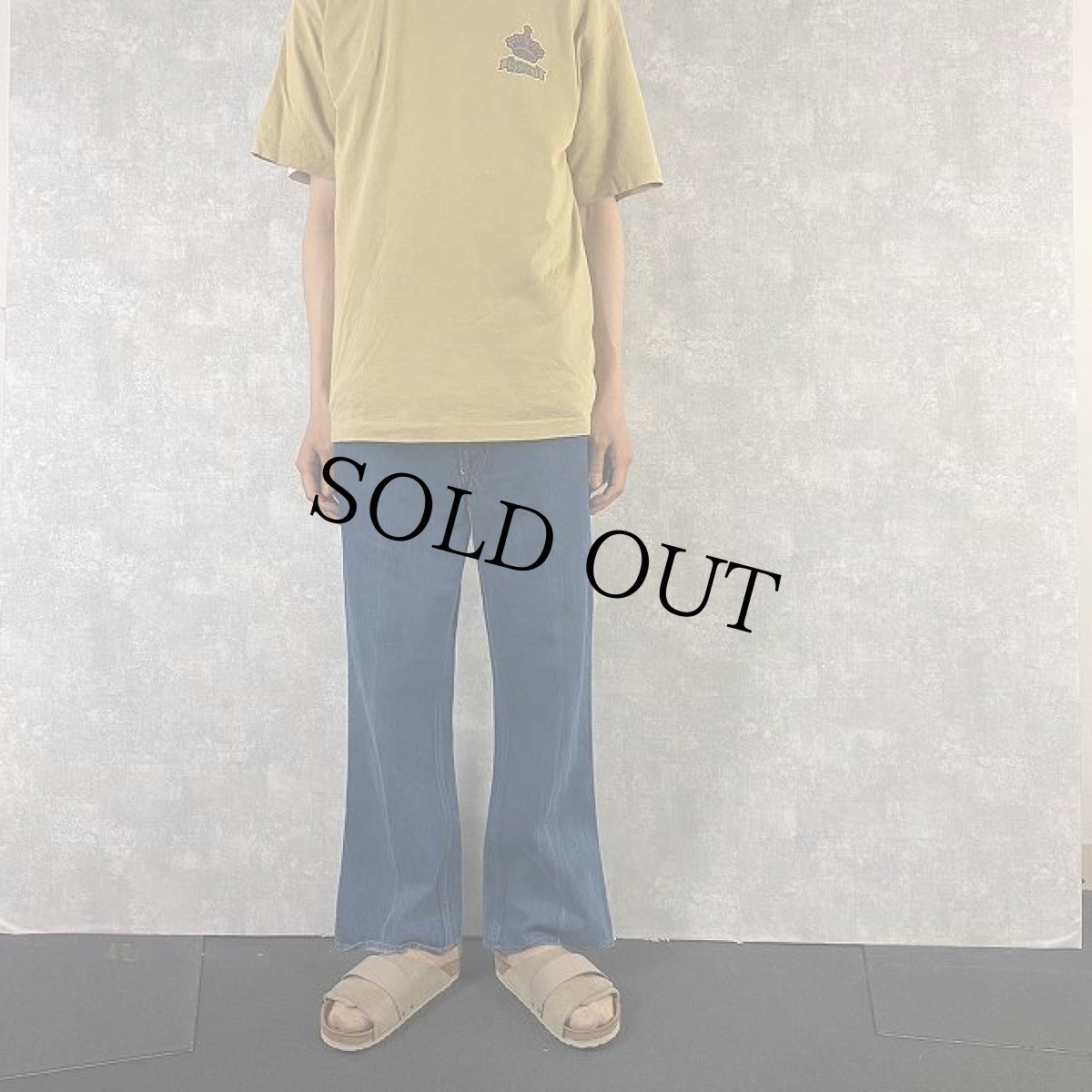 画像2: 80's Levi's 646-0217  ブランクタブ フレアデニムパンツ W34 (2)