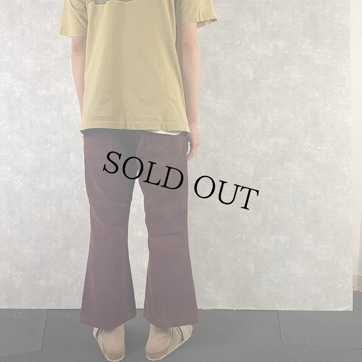 画像4: 〜70's LEVI'S BIGE コーデュロイパンツ W33 (4)