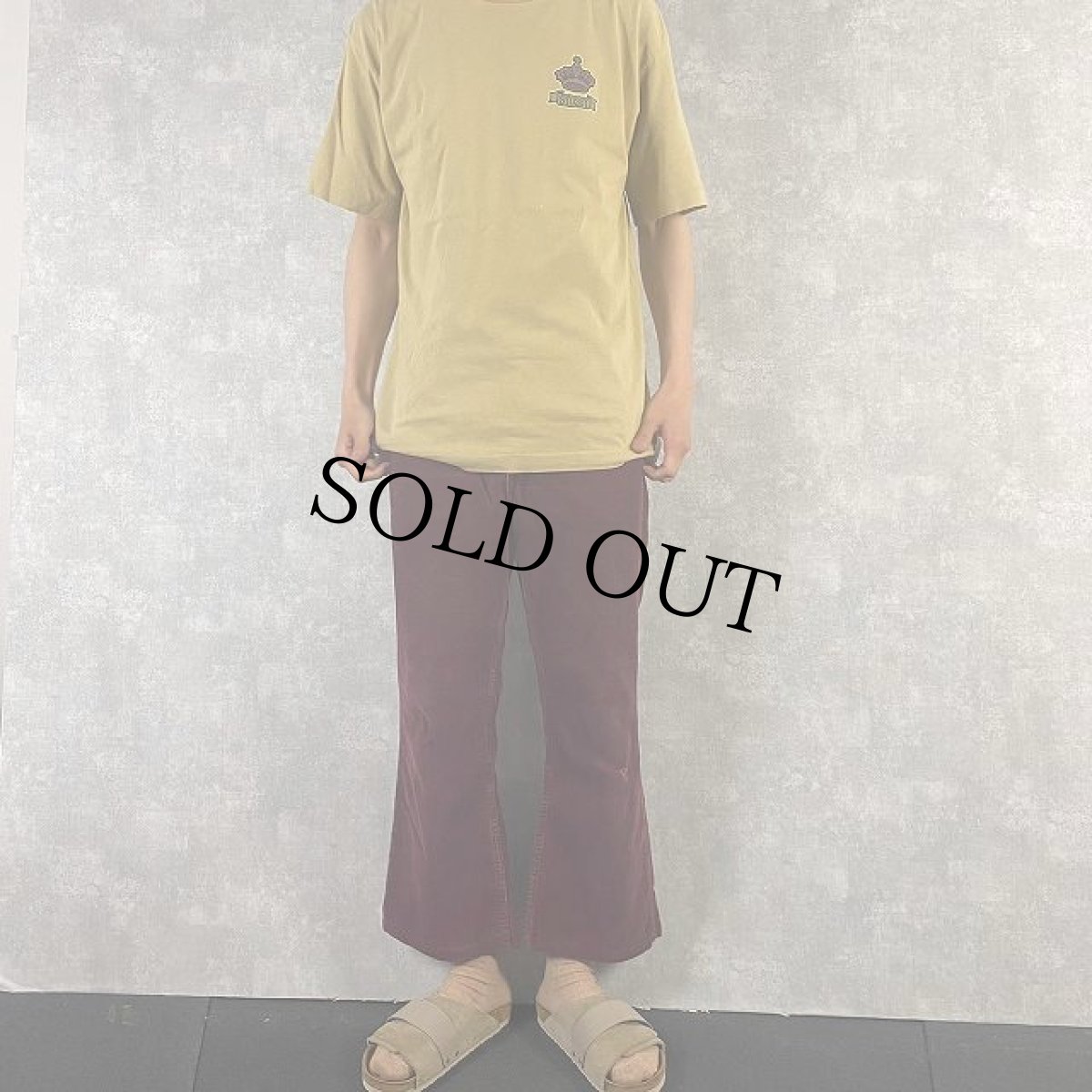 画像2: 〜70's LEVI'S BIGE コーデュロイパンツ W33 (2)