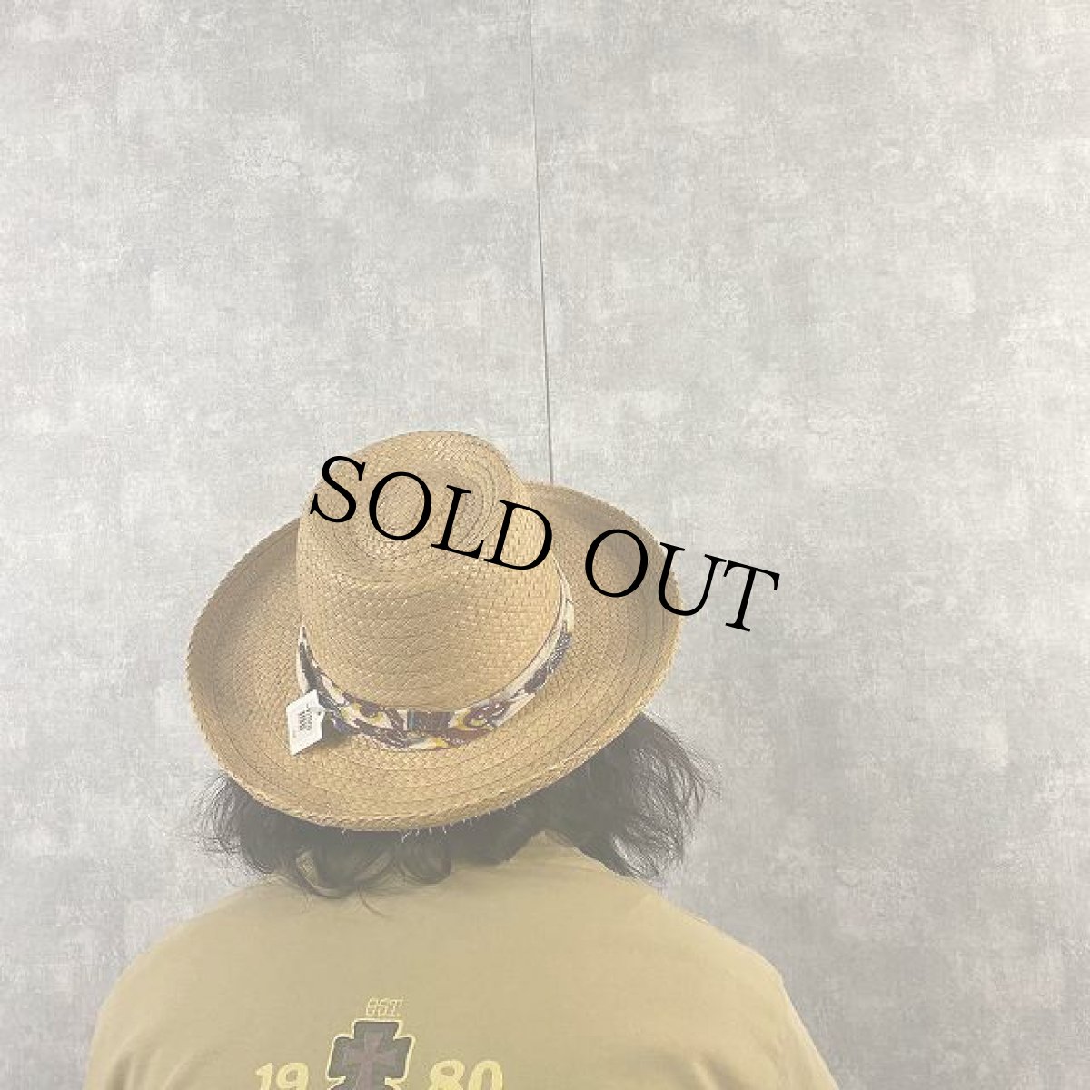 画像5: 1965 STETSON "STRAW DERRINGER" ウッドアクセサリー付き 7 1/8 (5)