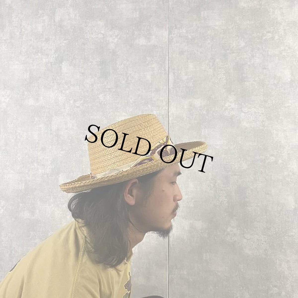 画像4: 1965 STETSON "STRAW DERRINGER" ウッドアクセサリー付き 7 1/8 (4)