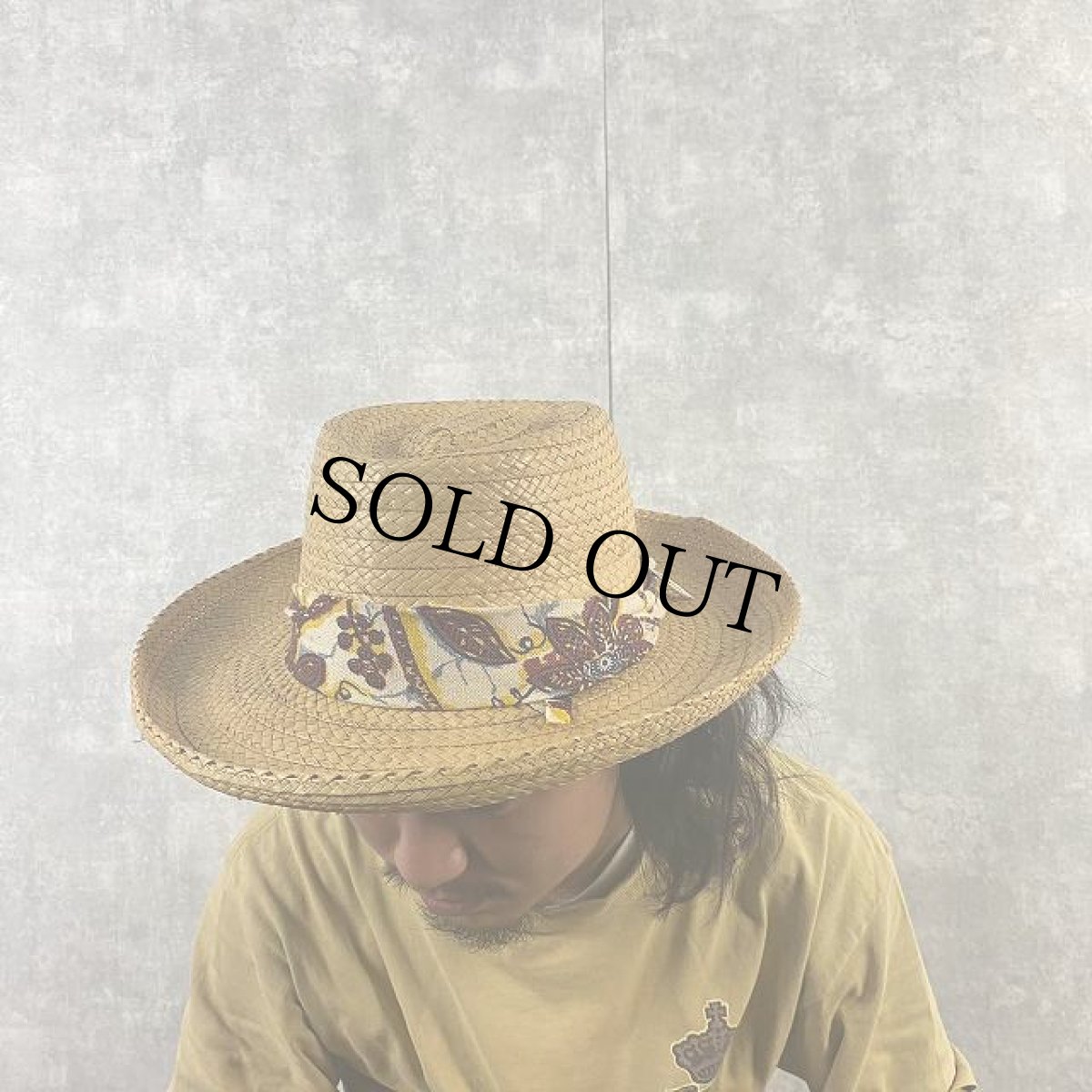 画像3: 1965 STETSON "STRAW DERRINGER" ウッドアクセサリー付き 7 1/8 (3)