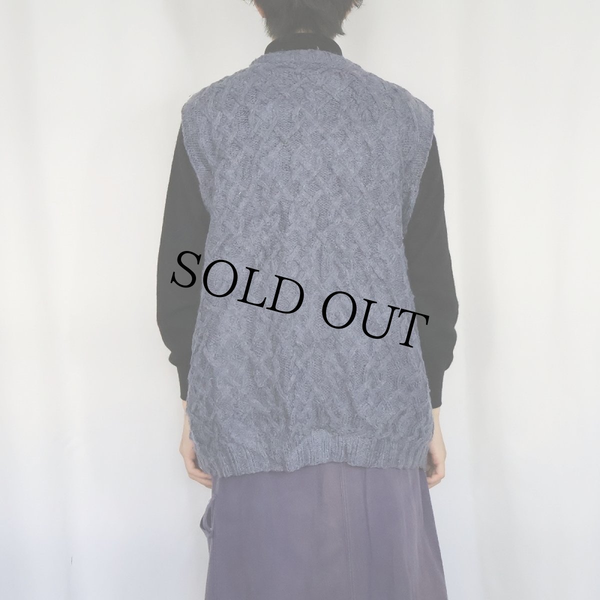 画像3: アランニットベスト (3)