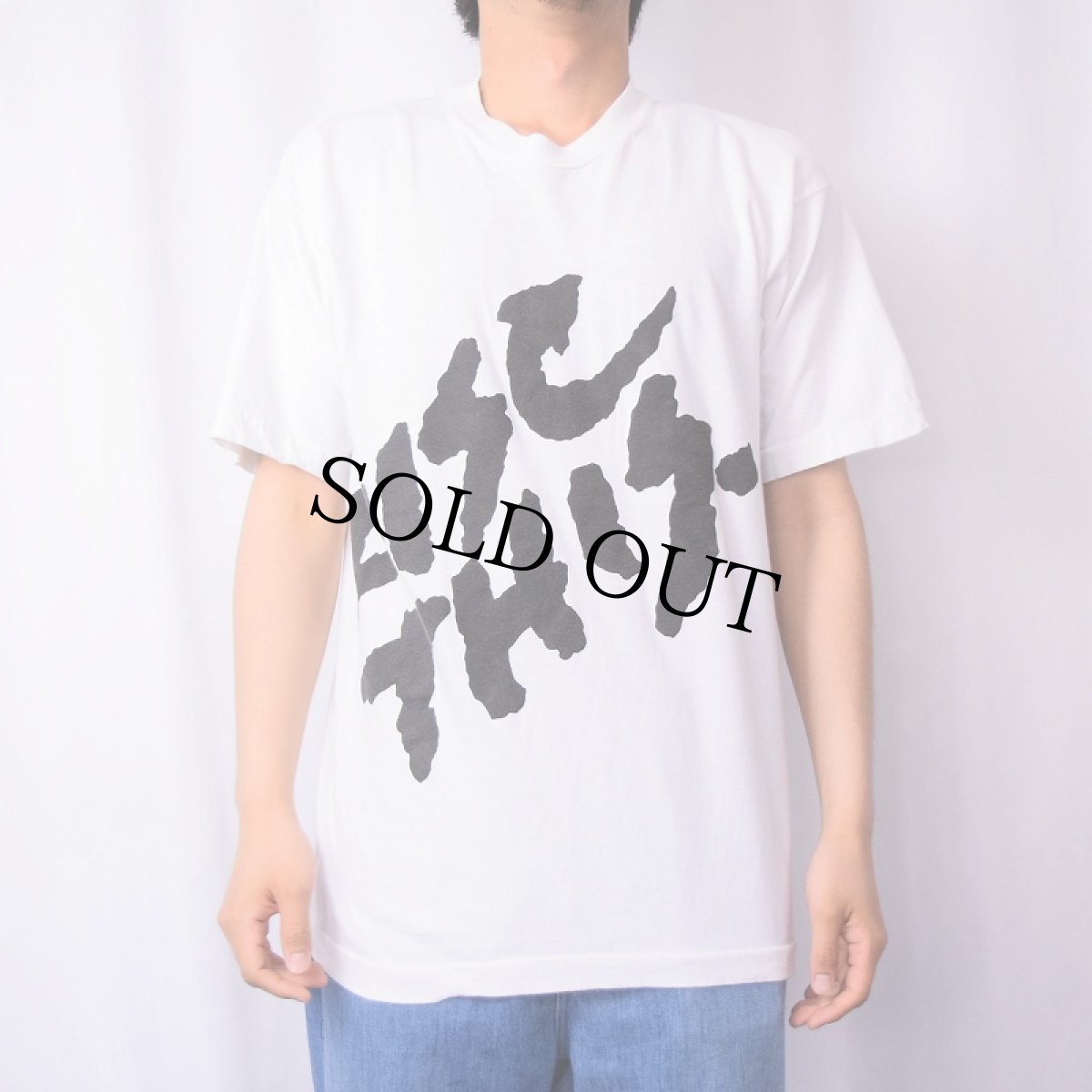 画像3: 80〜90's PUMA USA製 "DISC THIS" プリントTシャツ L (3)