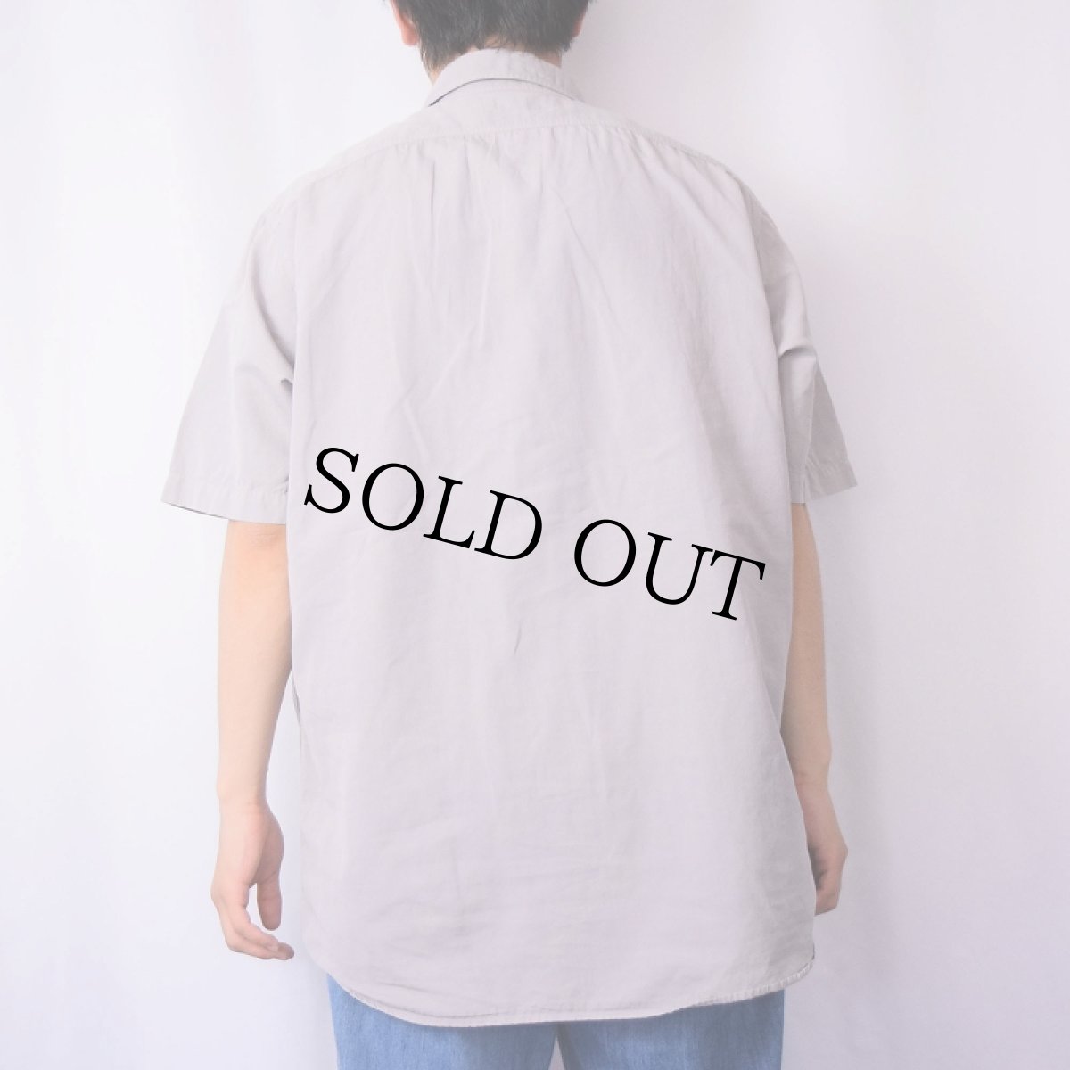 画像3: POLO Ralph Lauren コットン×リネン サファリシャツ L (3)