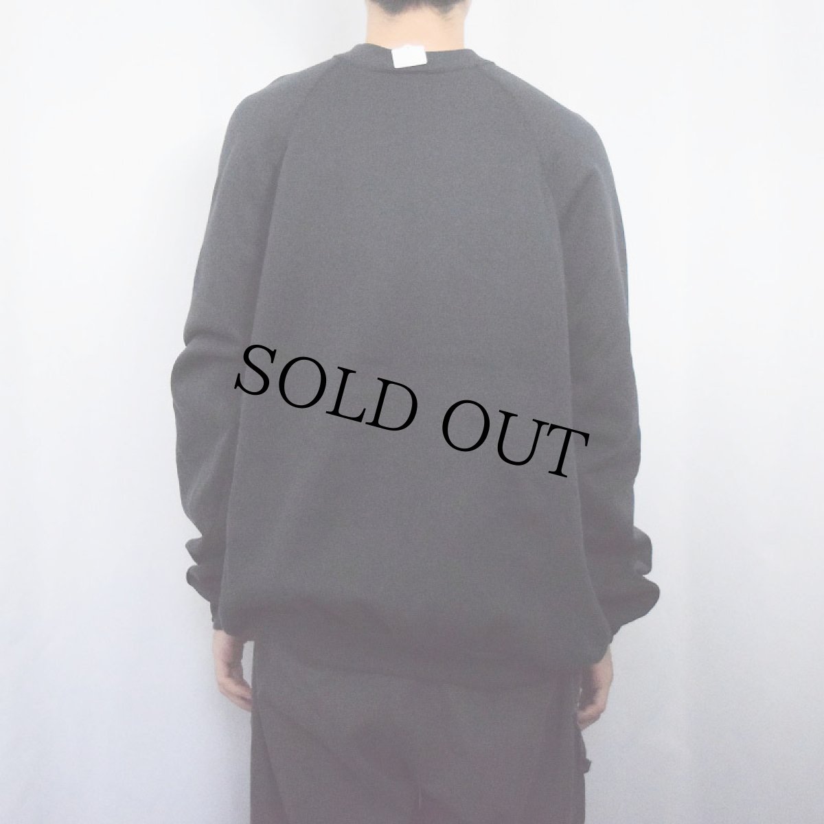 画像3: 80's TULTEX USA製 無地ラグランスウェット XL (3)