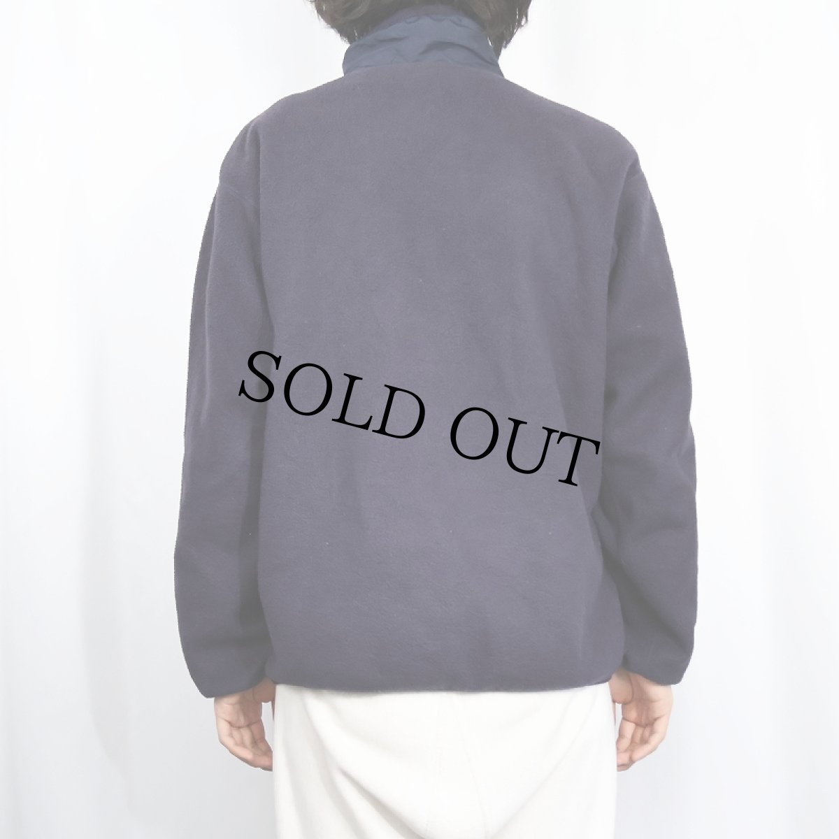 画像3: 90's Patagonia USA製 フリースジップジャケット PURPLE L (3)