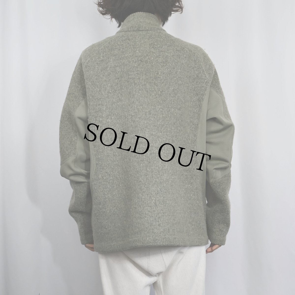 画像3: NIKE ACG "THERMAL LAYER 2" リブニットジップジャケット XXL (3)