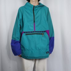 画像2: 80's L.L.Bean USA製 ナイロンアノラックパーカー L (2)