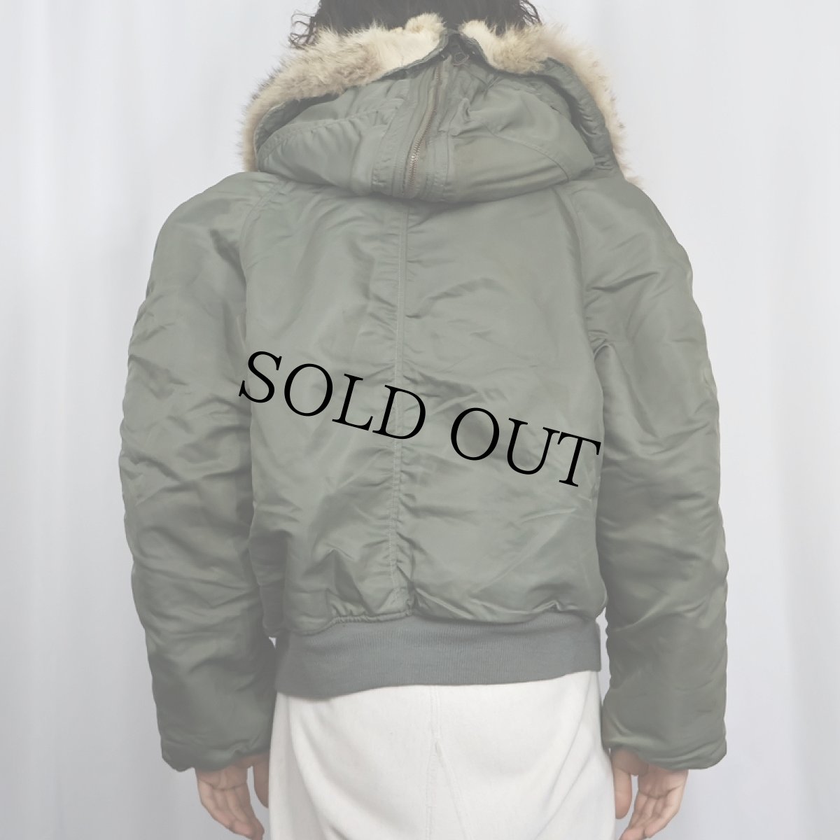 画像4: 60's〜 U.S.AF N-2B フライトジャケット LARGE (4)