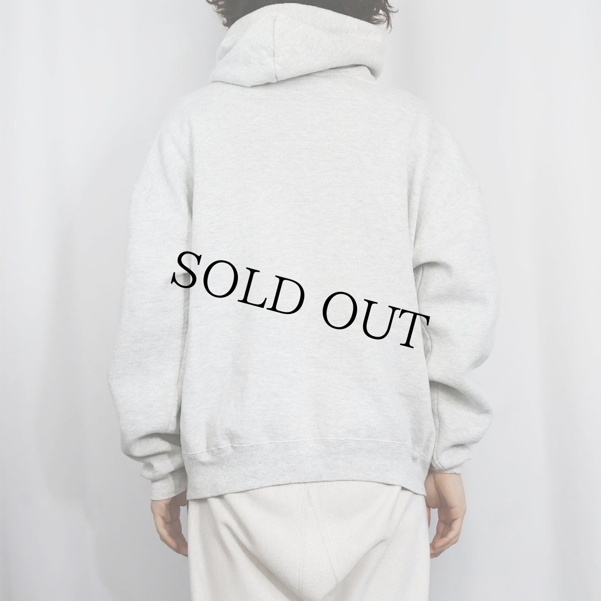 画像3: 90's RUSSELL ATHLETIC USA製 無地スウェットフーディー XL (3)