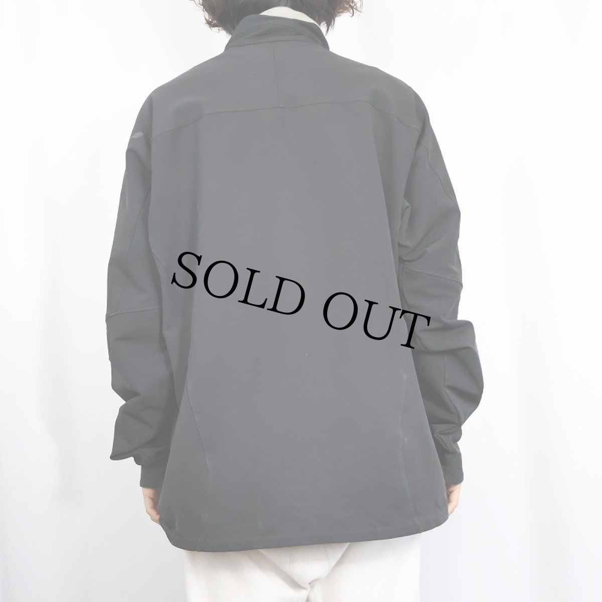 画像3: 2000's Patagonia "CROWN ROYAL" ロゴ刺繍 ソフトシェルジャケット BLACK XL (3)