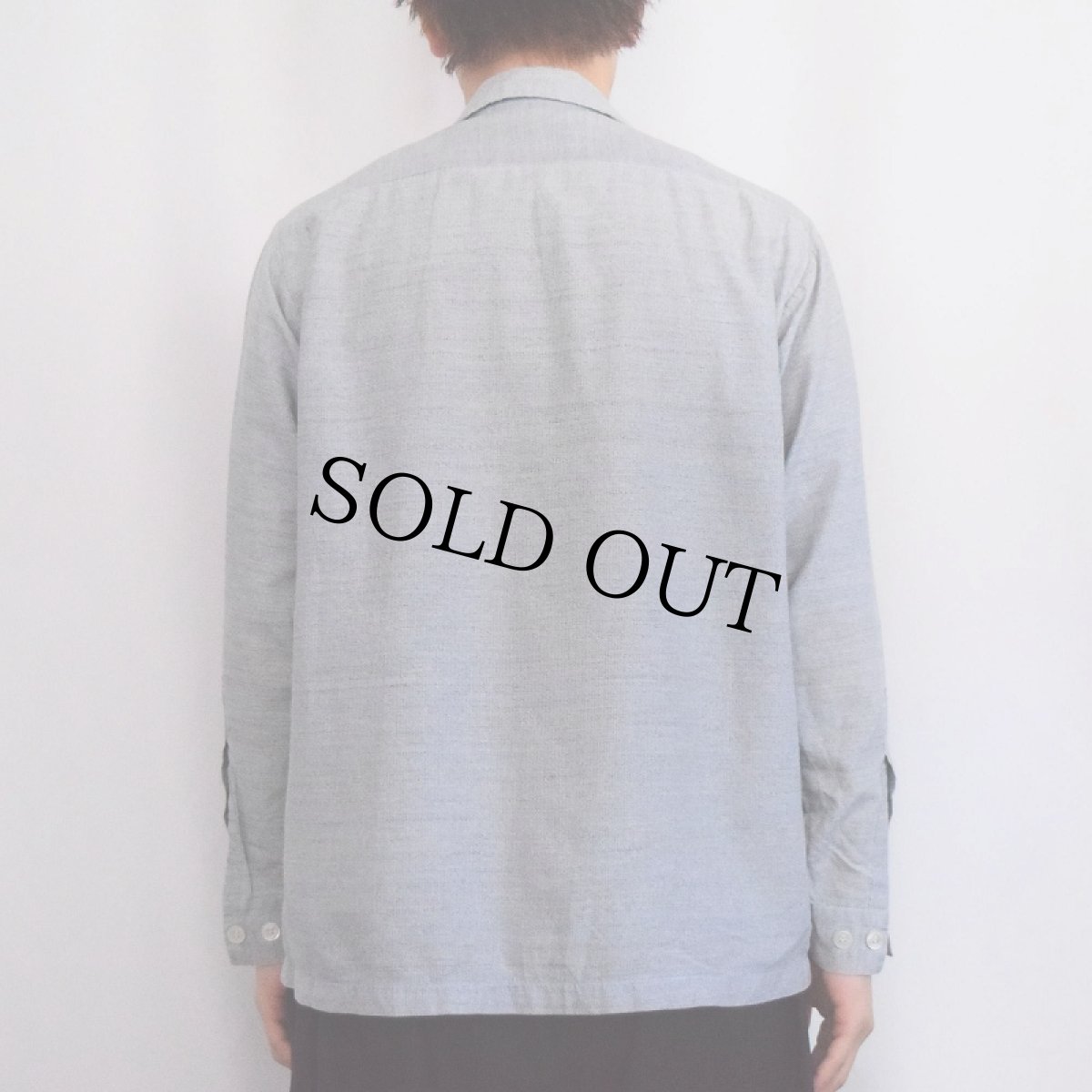 画像3: 60's Stradivari "Strad-o-Sands" 総柄 オープンカラーシャツ M (3)