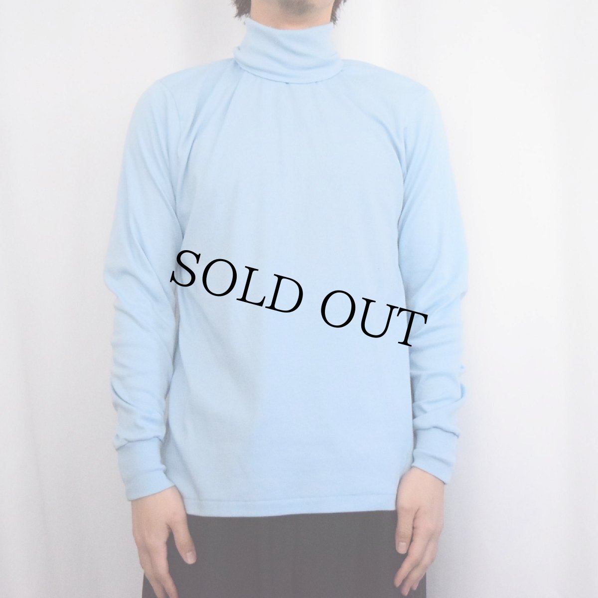 画像2: 80's L.L.Bean by DUOFOLD タートルネックロンT L (2)